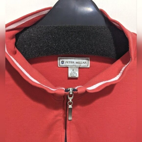 Peter Millar | Pima Cotton 1/4 Zip Pullover - Picture 6 of 7